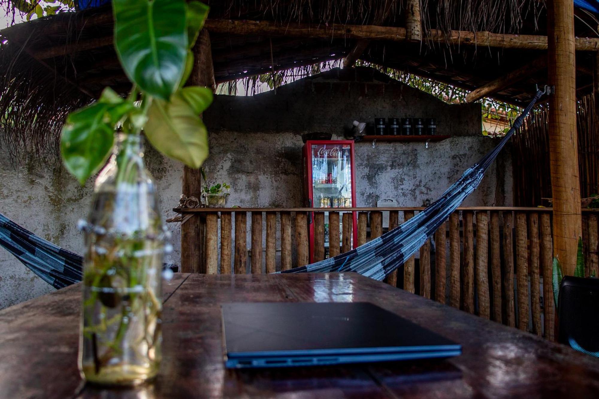 Padang Hostel Praia de Pipa Bagian luar foto