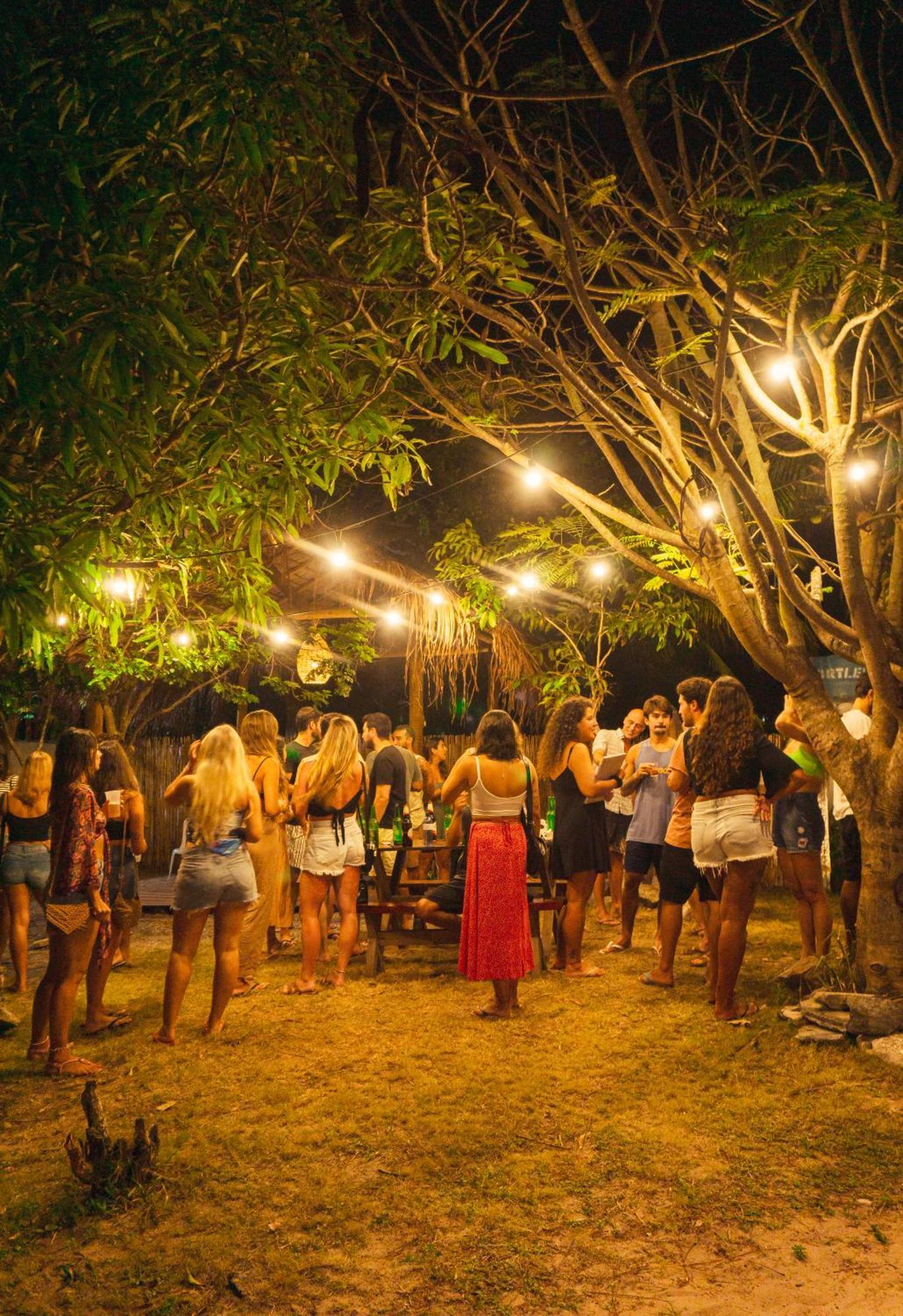 Padang Hostel Praia de Pipa Bagian luar foto