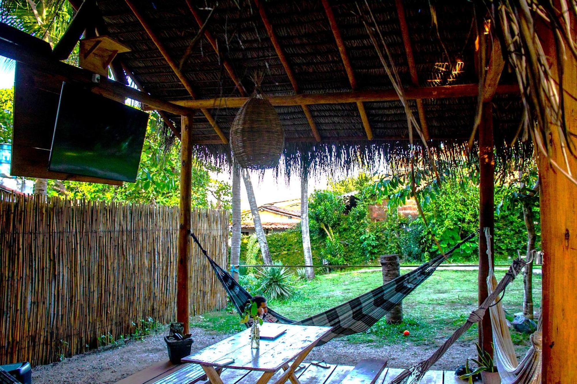 Padang Hostel Praia de Pipa Bagian luar foto