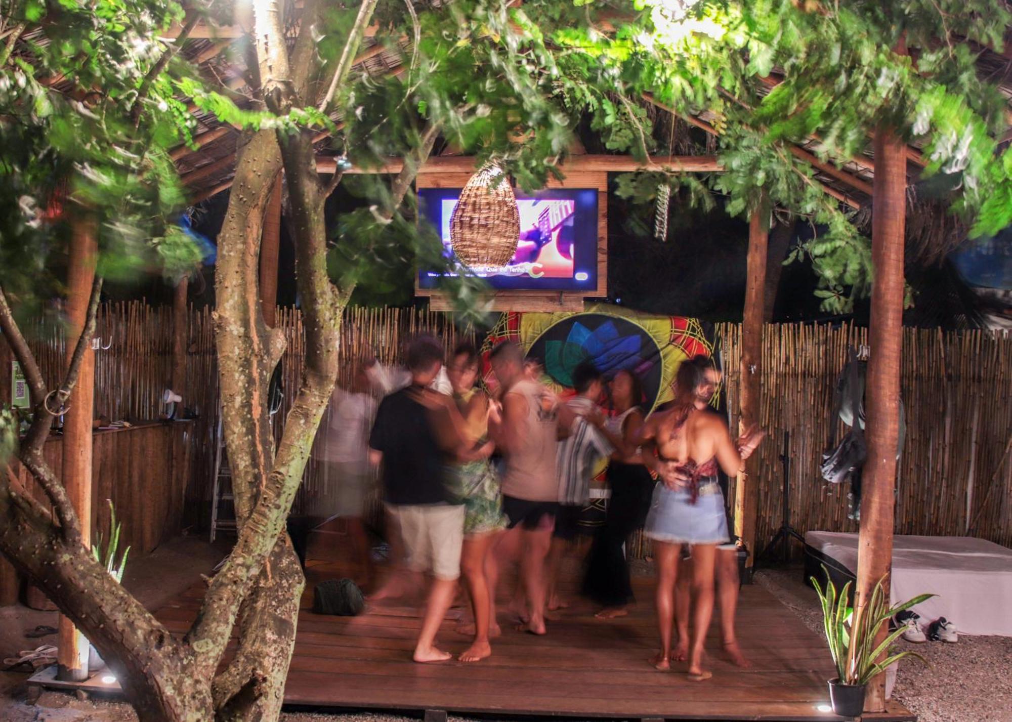 Padang Hostel Praia de Pipa Bagian luar foto